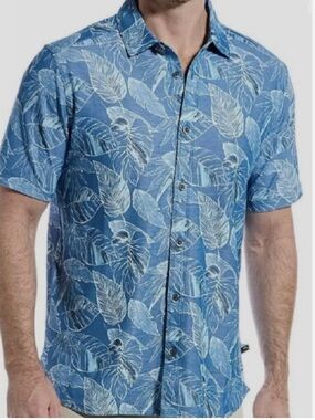 Men’s Tommy Bahama Bonita Cove IslandZone Camp Shirt
Size XXXL | EUC